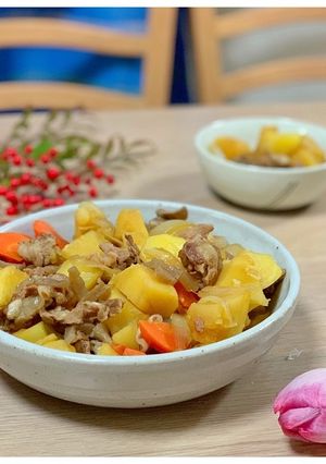 調味料はたったの2つ！絶品肉じゃが-レシピのメイン写真
