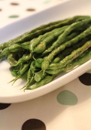 インゲンをシンプルにおいしく食べよう♫-レシピのメイン写真