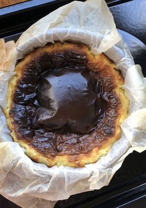 濃厚甘さひかえめバスク風チーズケーキ-レシピのメイン写真