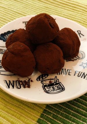 バレンタインに！トリュフチョコレート-レシピのメイン写真