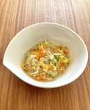 【離乳食７か月～】ささみと野菜のとろみ煮