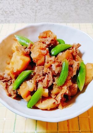 馬鈴薯と豚ばら肉の煮物-レシピのメイン写真