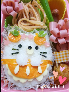 すみっコぐらしキャラ弁☆ねこ-レシピのメイン写真