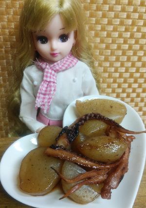 リカちゃん♡洋風☆酢イカと玉こんにゃくꕤ-レシピのメイン写真