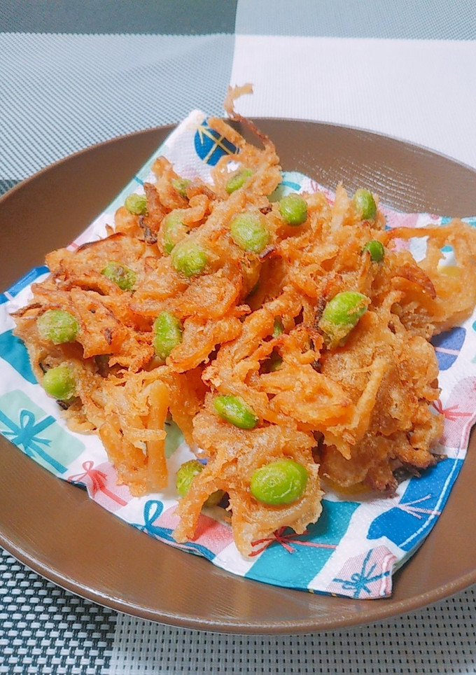 さきいかと枝豆の唐揚げ♪-レシピのメイン写真