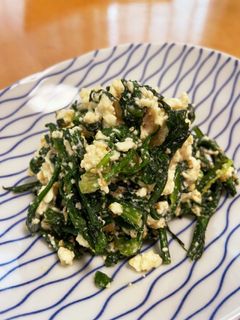 簡単 春菊の白あえ-レシピのメイン写真