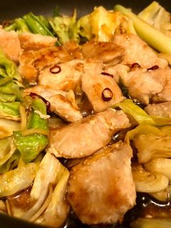 鶏胸肉とキャベツのポン酢煮-レシピのメイン写真