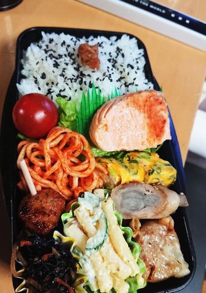 高２男子のお弁当2月7日-レシピのメイン写真