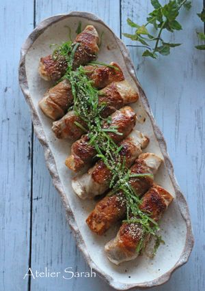 【下味冷凍】豆腐の豚肉巻き-レシピのメイン写真