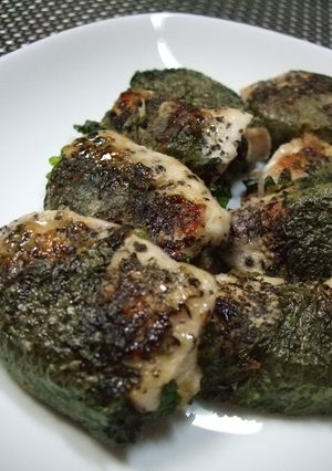 鶏ムネ肉の大葉とゆかりのソテー♪-レシピのメイン写真