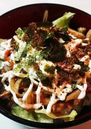 菊芋のキンピラ丼-レシピのメイン写真