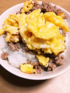 豚そぼろ丼-レシピのメイン写真