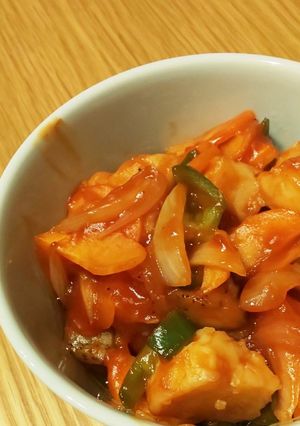 だしまろ酢で簡単酢豚風-レシピのメイン写真