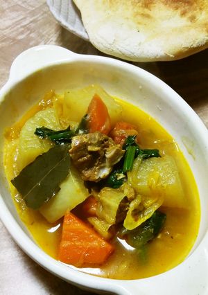 夏野菜があるのなら冬野菜カレーだってあり-レシピのメイン写真