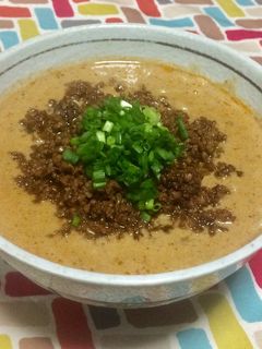超簡単☆濃厚!W胡麻スープが絡む担々麺-レシピのメイン写真