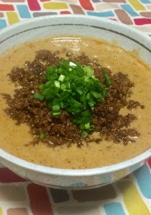 超簡単☆濃厚！W胡麻スープが絡む担々麺-レシピのメイン写真
