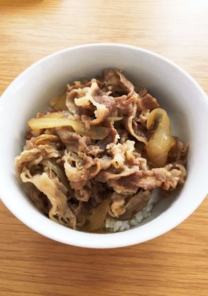 牛丼-レシピのメイン写真
