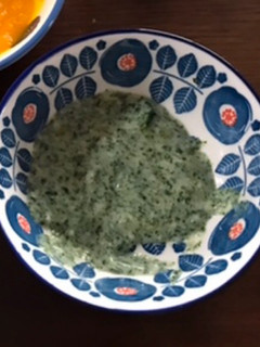 離乳食初期 鯛とほうれん草のクリーム煮-レシピのメイン写真