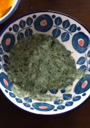 離乳食初期　鯛とほうれん草のクリーム煮-レシピのメイン写真