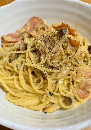 低カロリー★味噌カルボナーラ-レシピのメイン写真