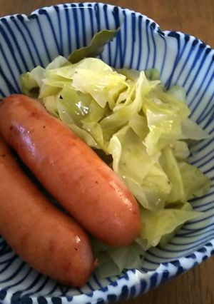 キャベツとウィンナーのシュークルート風-レシピのメイン写真