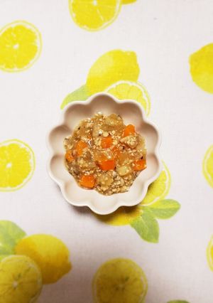 離乳食☆豚肉と根野菜の煮物-レシピのメイン写真