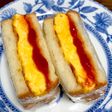 チーズオムレツサンド