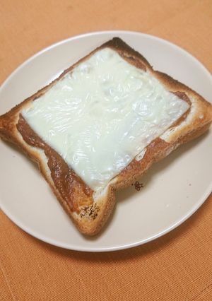 ♪味噌チーズトースト♪-レシピのメイン写真