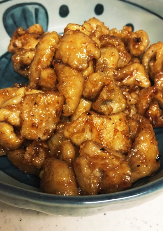 鶏皮のてりやき-レシピのメイン写真
