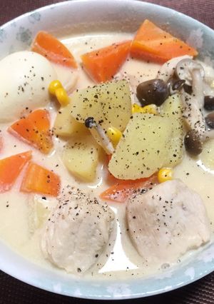 簡単!豆乳鍋つゆ!(^^)!-レシピのメイン写真