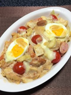 豆乳マカロニグラタン!(^^)!-レシピのメイン写真