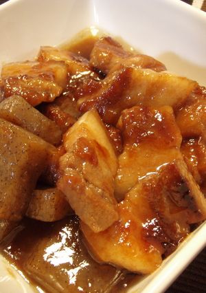 豚バラ肉の梅煮-レシピのメイン写真