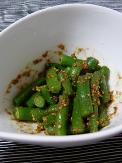 ♪いんげんのゴマあえ♪-レシピのメイン写真