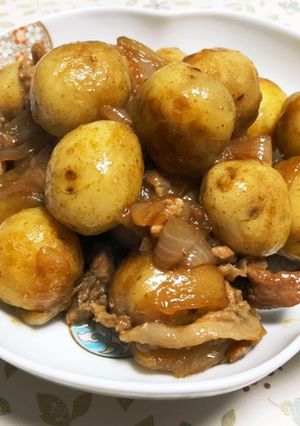 新じゃがの炒め煮-レシピのメイン写真