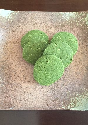 米粉の抹茶クッキー-レシピのメイン写真