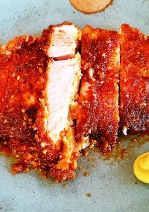 リブロースでソース焼きカツ！-レシピのメイン写真