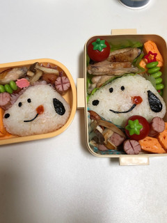 SNOOPY弁当-レシピのメイン写真