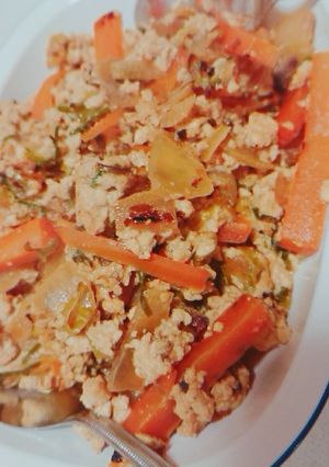 【節約】簡単!炒り豆腐-レシピのメイン写真