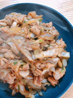 豚肉玉ねぎキャベツのバター焼肉-レシピのメイン写真