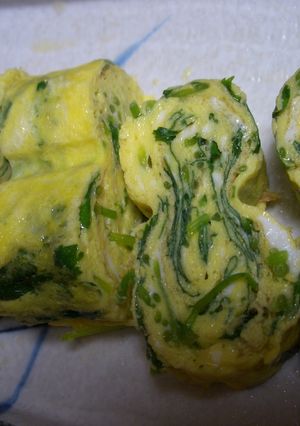 三つ葉の卵焼き-レシピのメイン写真