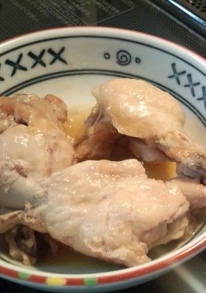 鶏手羽元の水煮　圧力鍋-レシピのメイン写真