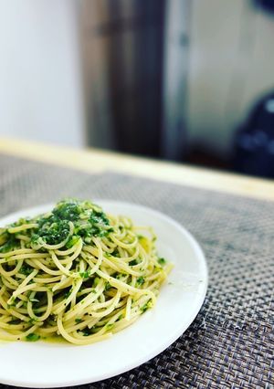 ルッコラのジェノベーゼ地中海料理-レシピのメイン写真