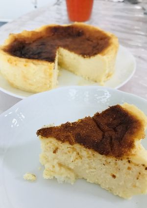 バスク風チーズケーキ-レシピのメイン写真