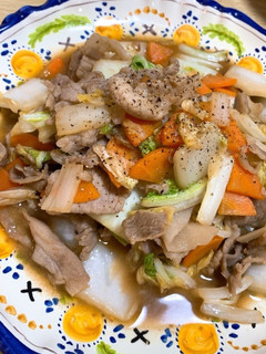 白菜と豚こまの炒めもの-レシピのメイン写真