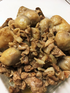 豚こまと里芋の照り煮-レシピのメイン写真