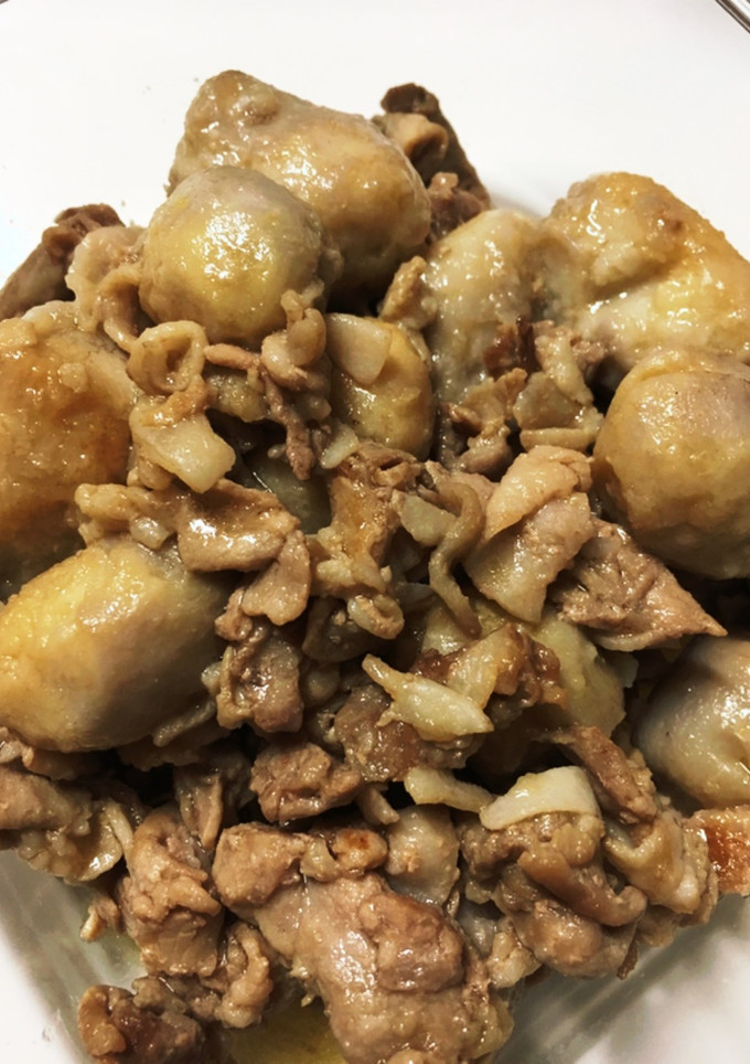 豚こまと里芋の照り煮-レシピのメイン写真