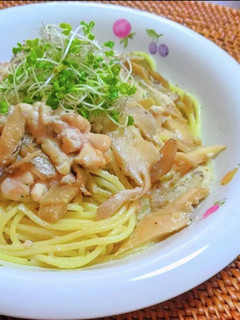 白子のクリームパスタ-レシピのメイン写真