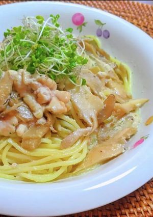 白子のクリームパスタ-レシピのメイン写真