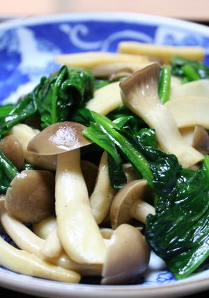 ほうれん草＆きのこのバター醤油炒め-レシピのメイン写真