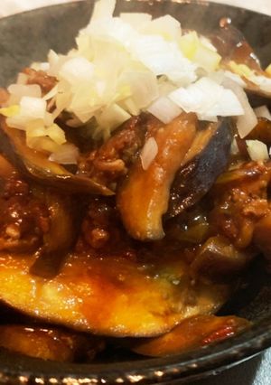 ちょっと辛めな簡単すぎる麻婆茄子！-レシピのメイン写真